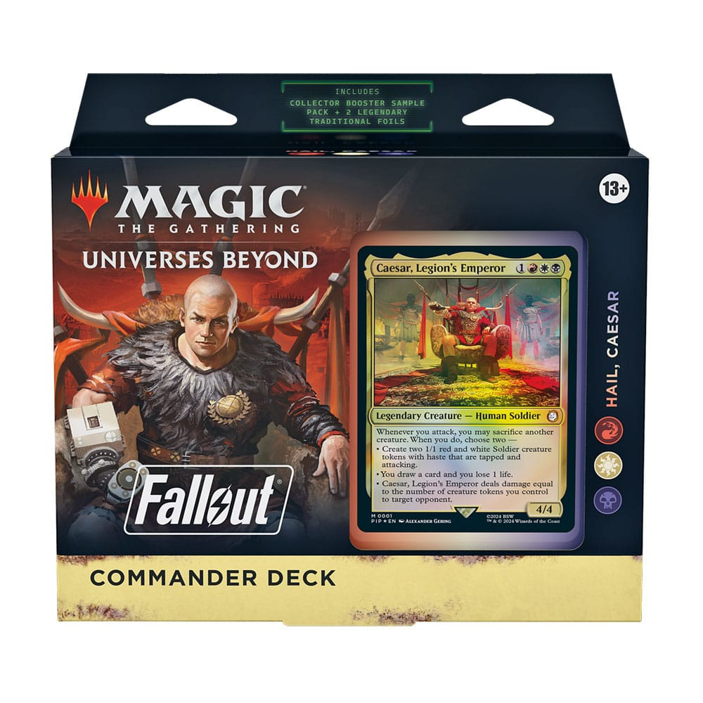 Magic the Gathering Universes Beyond: Fallout Commander Decks Display (4) english [2]