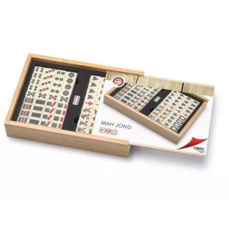 Mah Jong Cayro – Joc traditional chinezesc cu cutie de lemn si 144 de pietre [2]