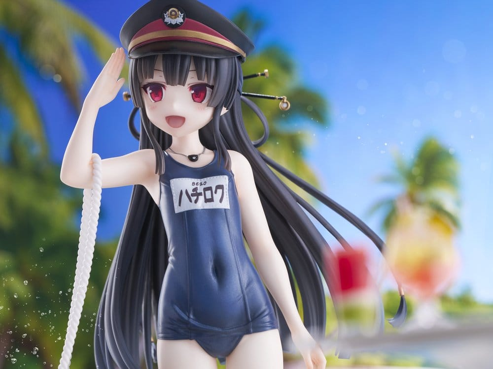 Maitetsu Last Run!! KoiKoi -Sakura- PVC Figure 1/6 Hachiroku School Swimsuit Ver. 23 cm [6]