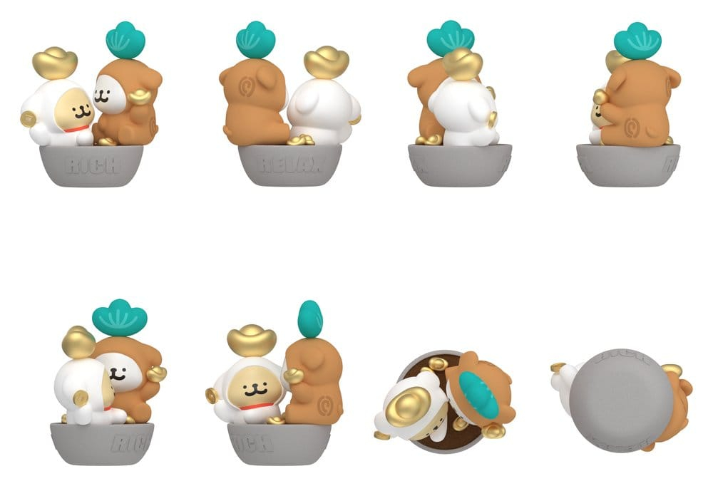 Maltese Blind Box Mini Figures Lucky Paws Series Display (8) [10]