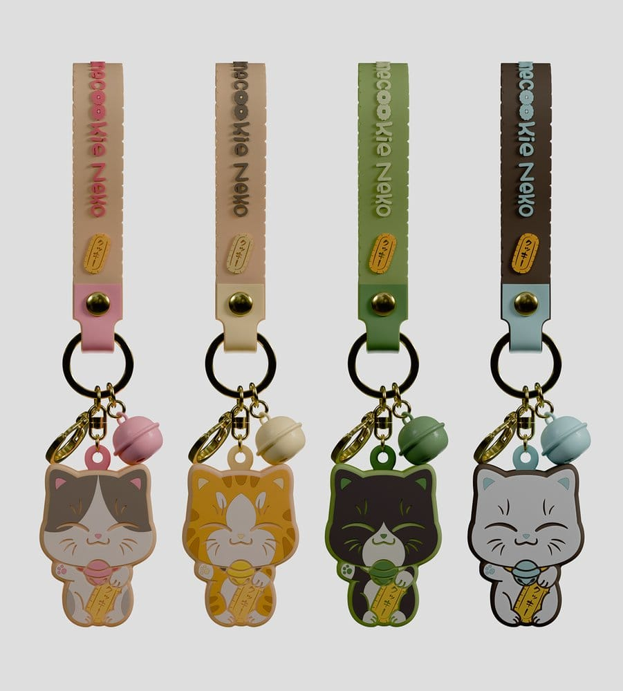 Manecookie Neko Silicone-Keychain S1 13 cm Blind Box Display (8) [8]