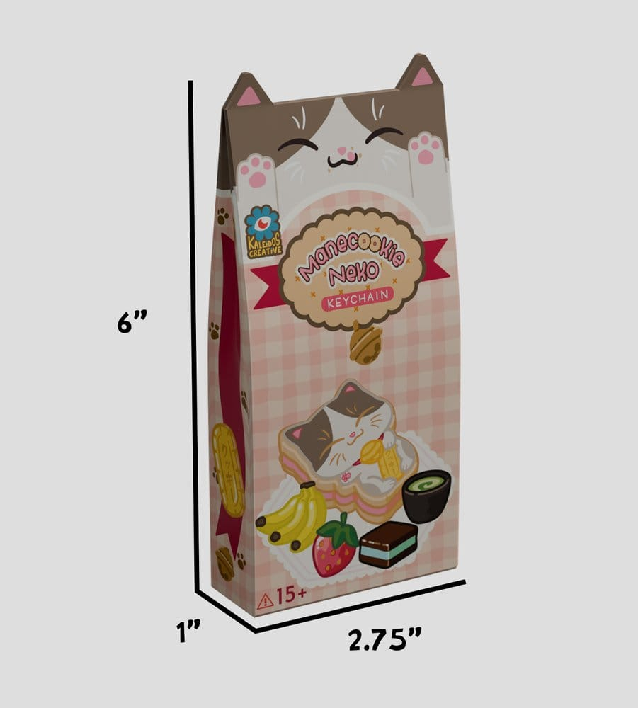 Manecookie Neko Silicone-Keychain S1 13 cm Blind Box Display (8) [5]