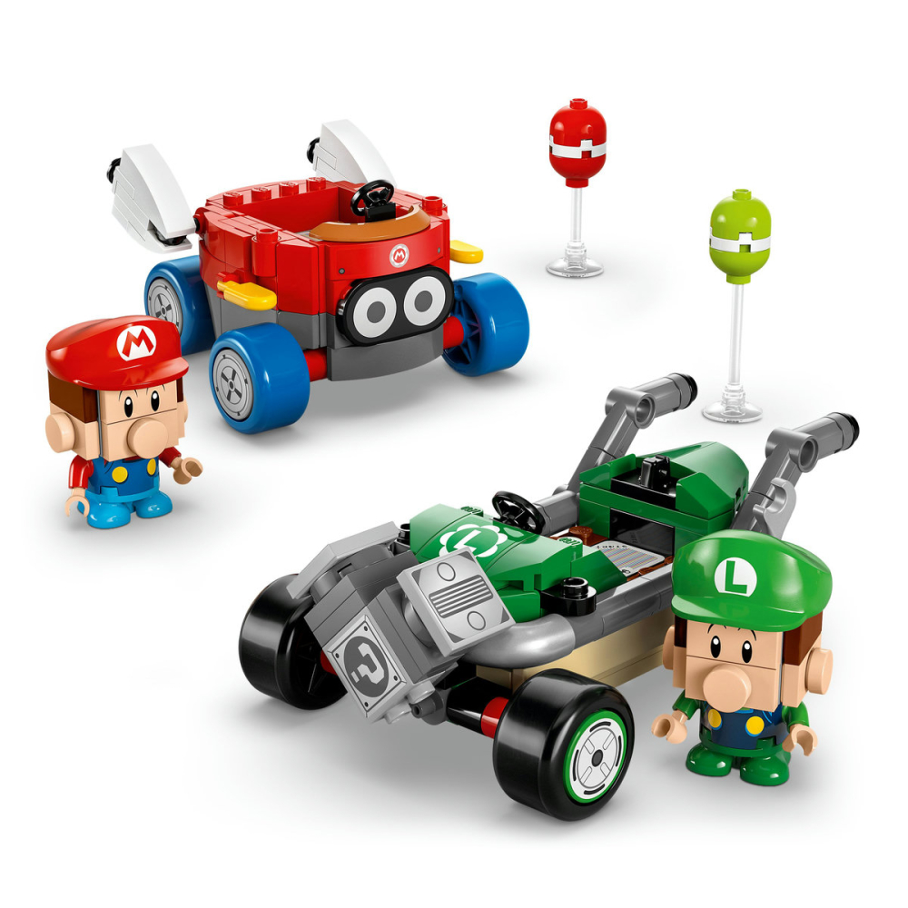 LEGO Super Mario Baby Mario si Baby Luigi Mario Kart 72034 [8]