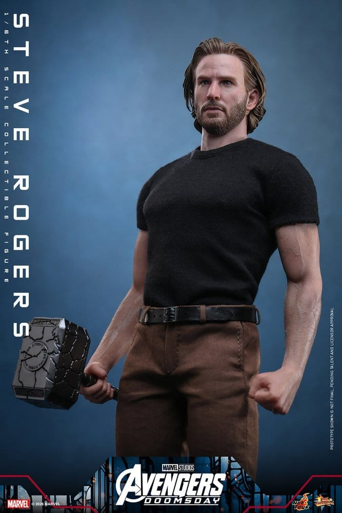 Marvel Avengers: Doomsday Movie Masterpiece Action Figure 1/6 Steve Rogers 31 cm [4]