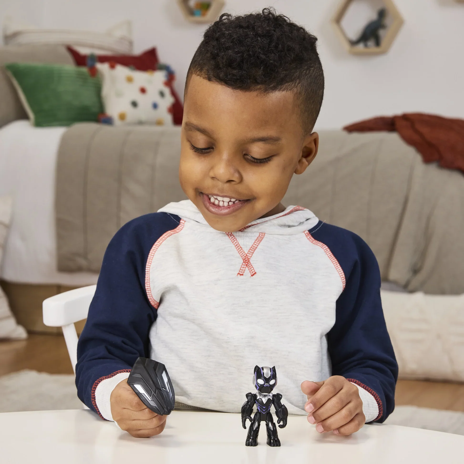 Marvel Black Pantherand His Awesome Friends - Figurina 7,6 cm [3]