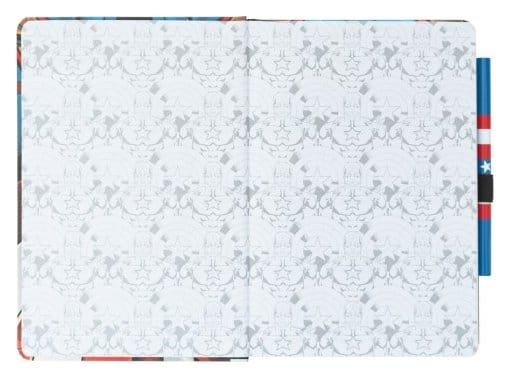 Marvel Captain America Premium Notebook with Pen Uniform A5 [2]