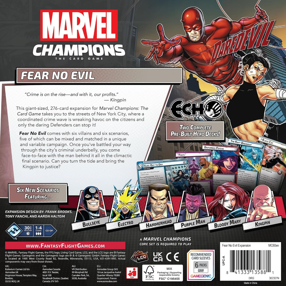 Marvel Champions LCG Fear No Evil Campaign Expansion (EN) [2]
