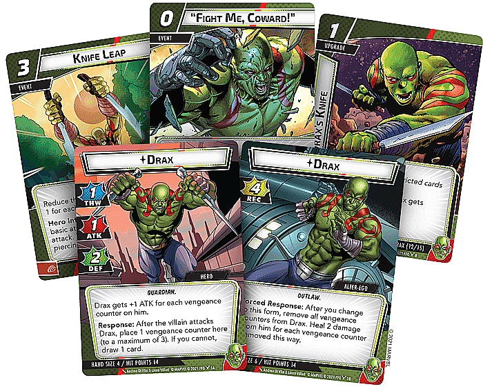 Marvel Champions The Card Game: Drax Hero Pack [2]