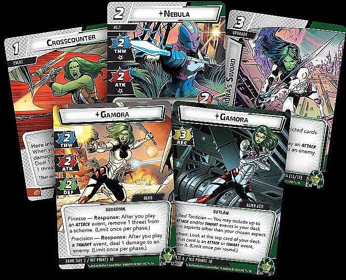 Marvel Champions: The Card Game – Gamora Hero Pack [2]