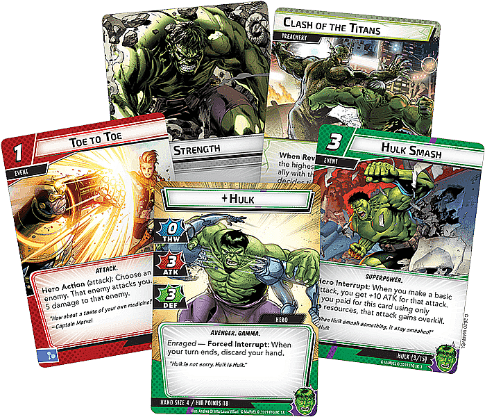 Marvel Champions: The Card Game – Hulk Hero Pack [3]