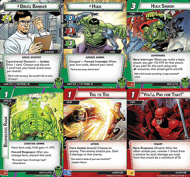 Marvel Champions: The Card Game – Hulk Hero Pack [2]