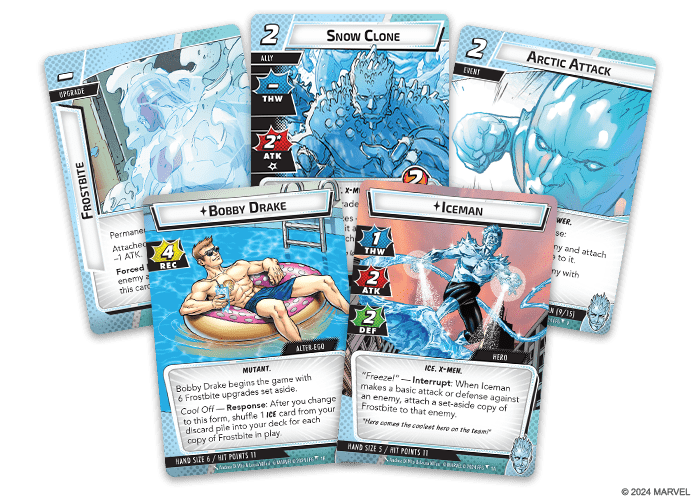 Marvel Champions: The Card Game – Iceman Hero Pack [2]