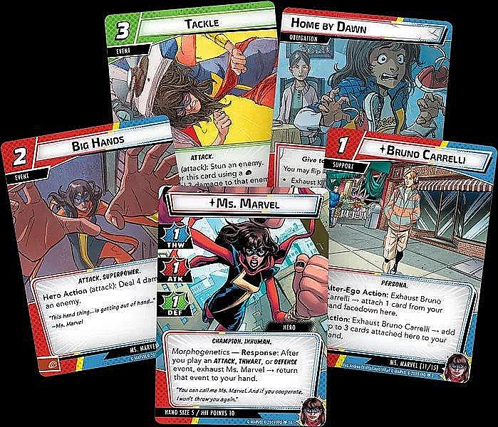 Marvel Champions: The Card Game – Ms. Marvel Hero Pack [2]