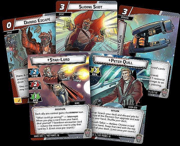 Marvel Champions: The Card Game – Star-Lord Hero Pack [2]