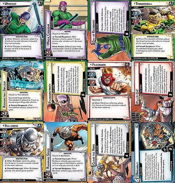 Marvel Champions: The Card Game – The Wrecking Crew Scenario Pack [2]