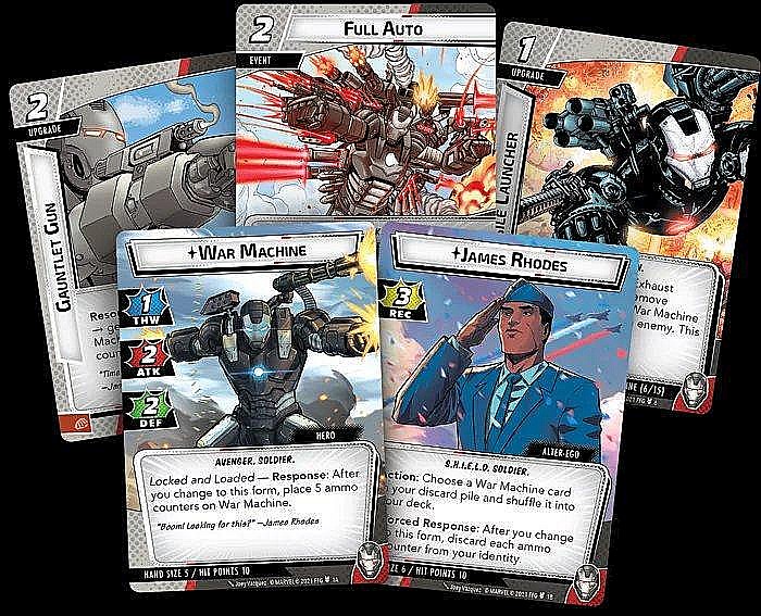 Marvel Champions: The Card Game - War Machine - Hero Pack [2]