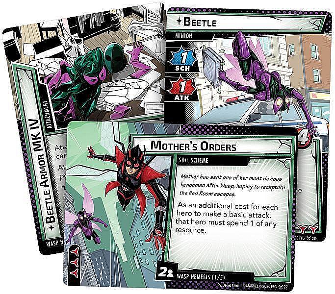 Marvel Champions: The Card Game – Wasp Hero Pack [3]