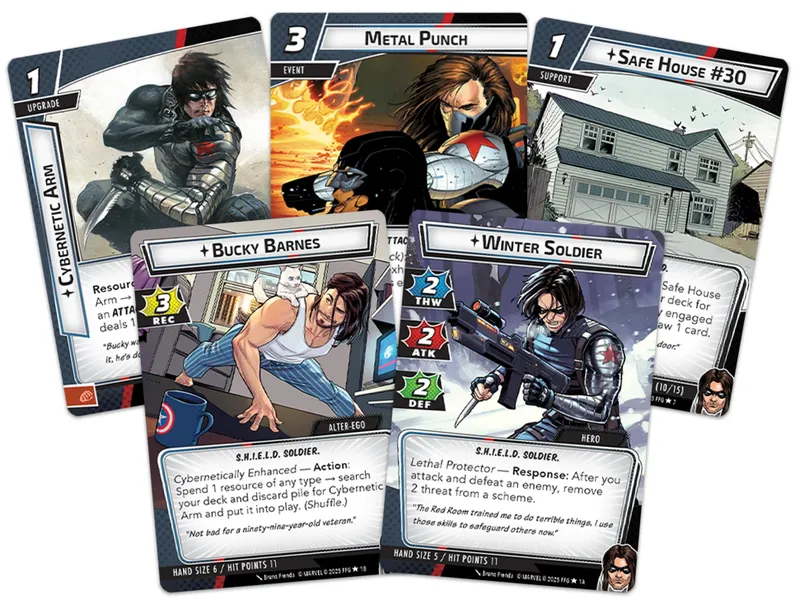 Marvel Champions: Winter Soldier – Pachet Erou Extensie [2]
