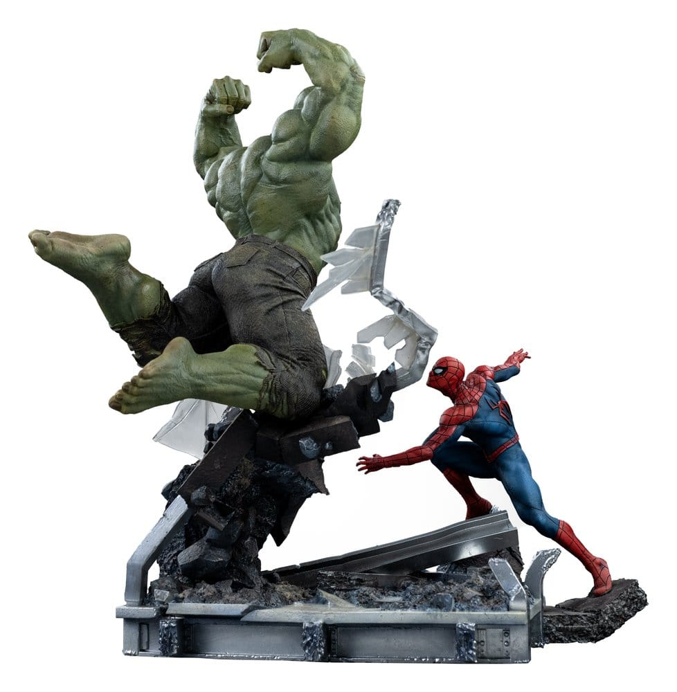 Marvel Comics Art Scale Statue 1/10 Spider-Man vs Hulk 38 cm [4]