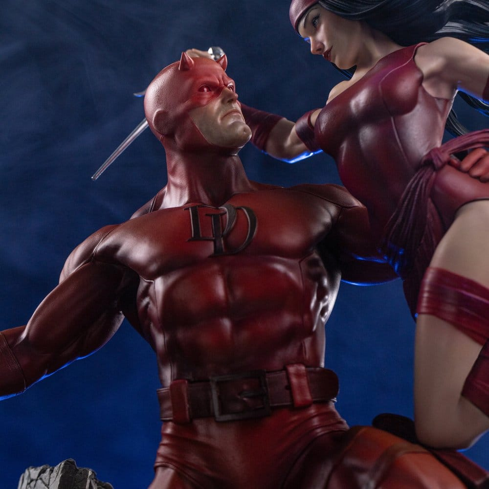 Marvel Comics Diorama 1/6 Daredevil & Elektra [11]