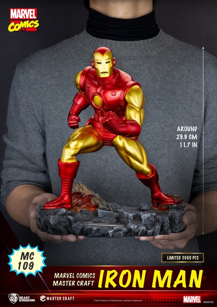 Marvel Comics Master Craft Statue Iron Man 29 cm [8]