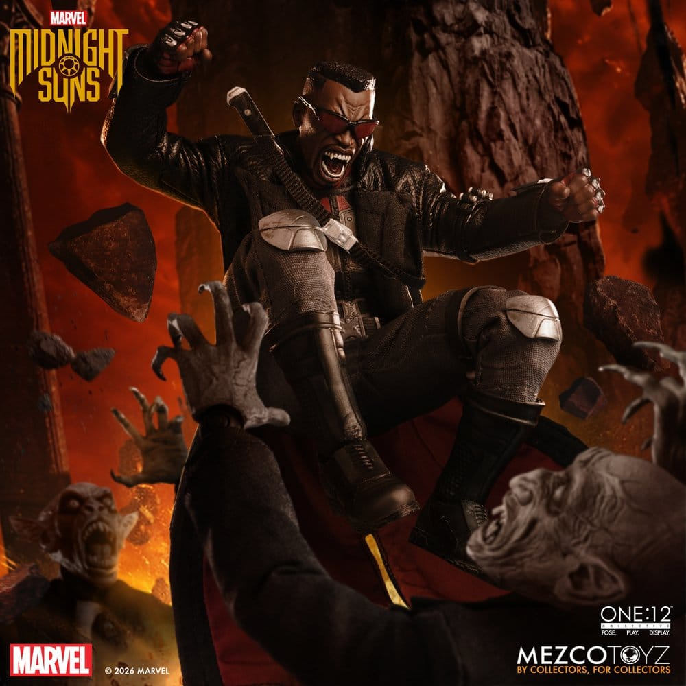 Marvel Comics One:12 Collective Action Figure 1/12 Blade 17 cm [4]