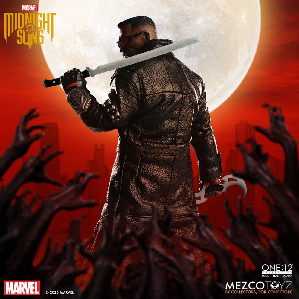 Marvel Comics One:12 Collective Action Figure 1/12 Blade 17 cm [10]