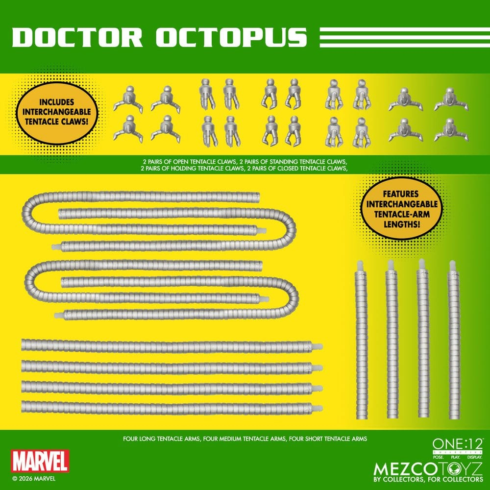 Marvel Comics One:12 Collective Action Figure 1/12 Doctor Octopus 16 cm [5]