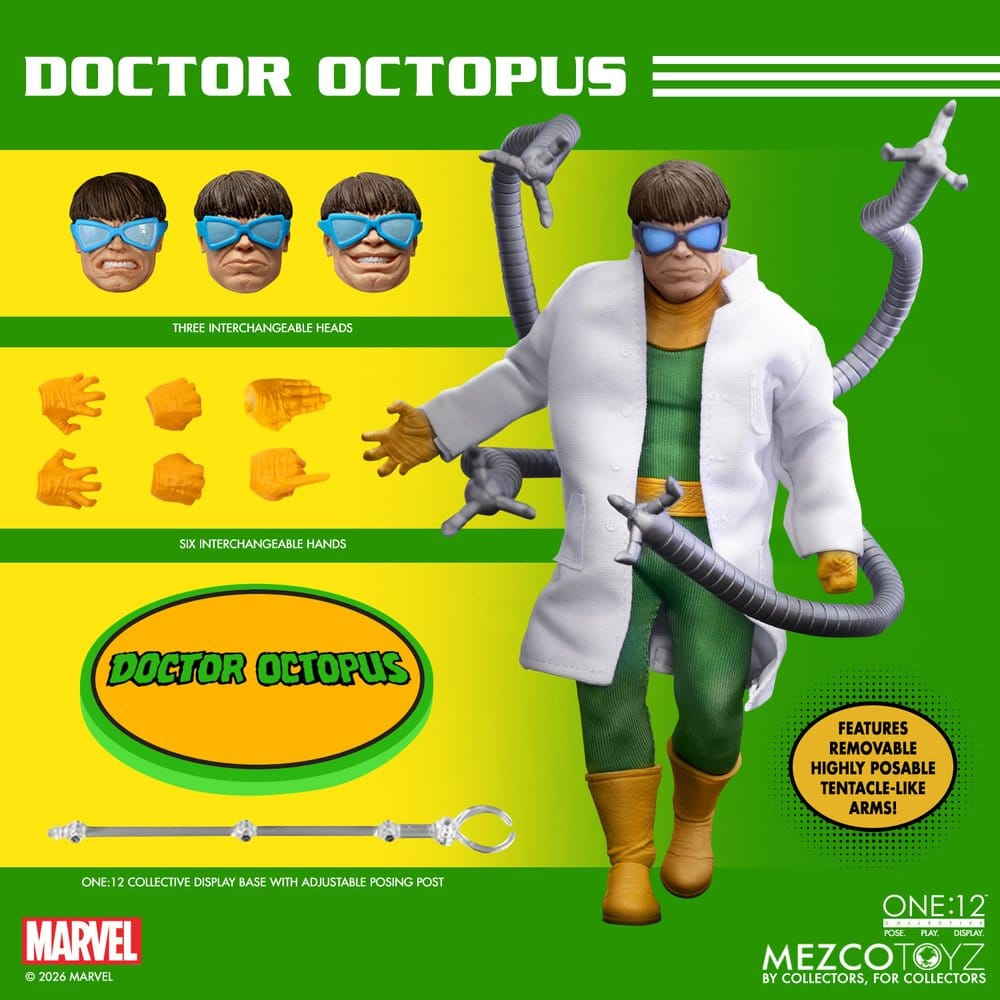 Marvel Comics One:12 Collective Action Figure 1/12 Doctor Octopus 16 cm [4]