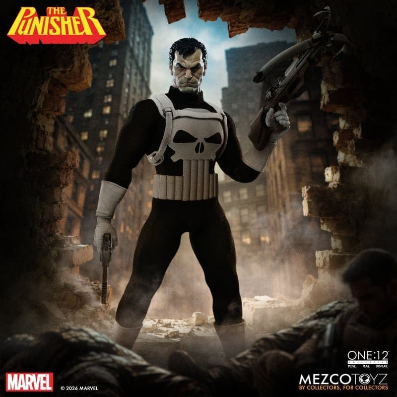 Marvel Comics One:12 Collective Action Figure 1/12 Punisher 17 cm [10]
