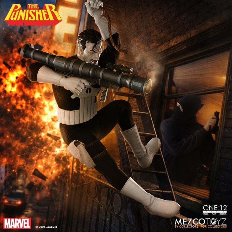 Marvel Comics One:12 Collective Action Figure 1/12 Punisher 17 cm [13]