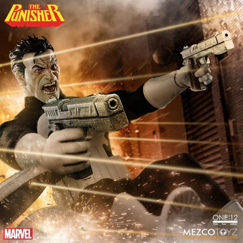 Marvel Comics One:12 Collective Action Figure 1/12 Punisher 17 cm [15]