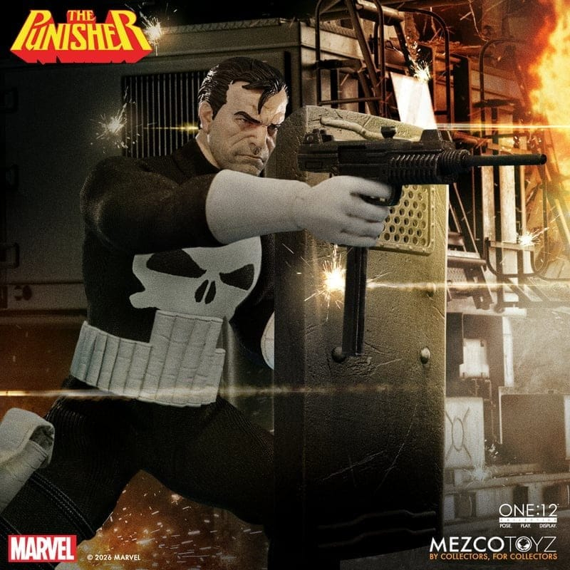 Marvel Comics One:12 Collective Action Figure 1/12 Punisher 17 cm [14]