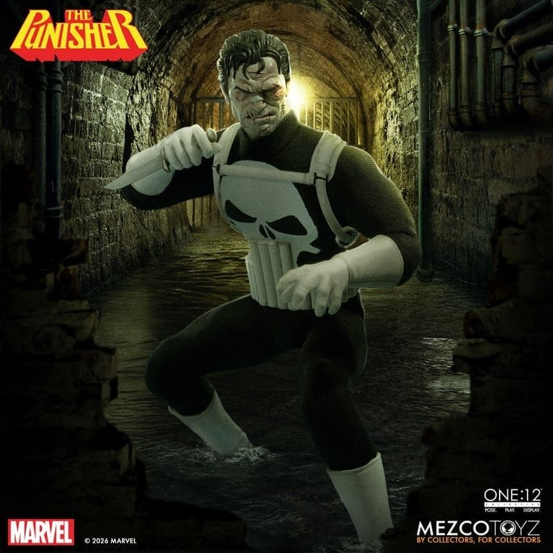 Marvel Comics One:12 Collective Action Figure 1/12 Punisher 17 cm [11]