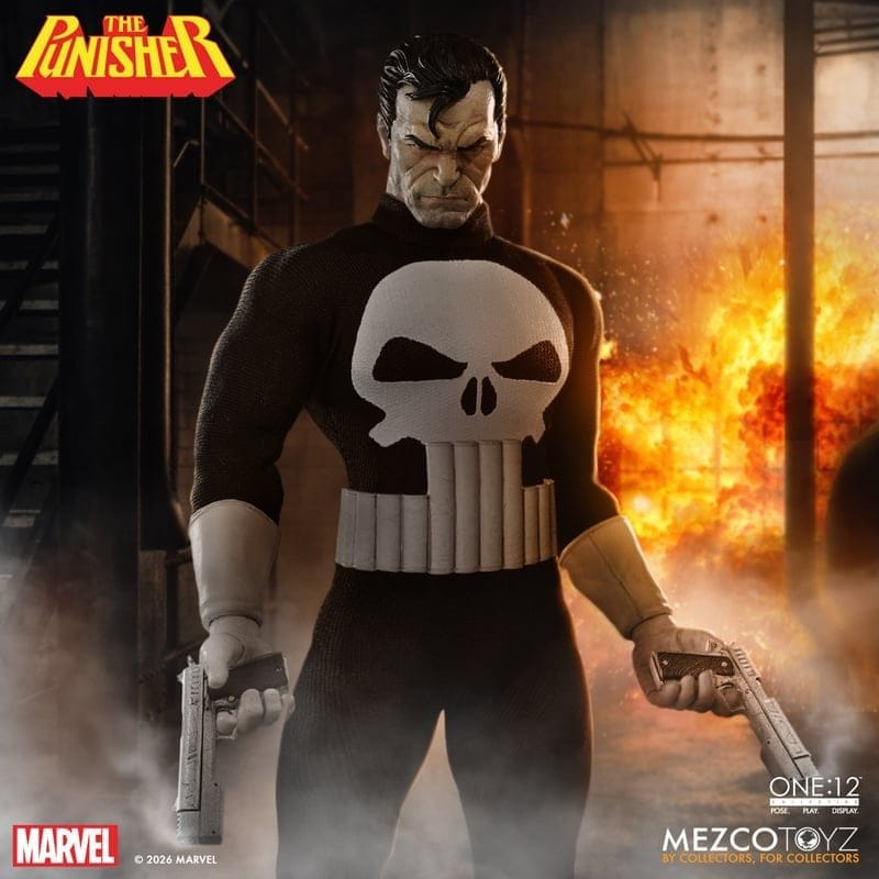 Marvel Comics One:12 Collective Action Figure 1/12 Punisher 17 cm [7]