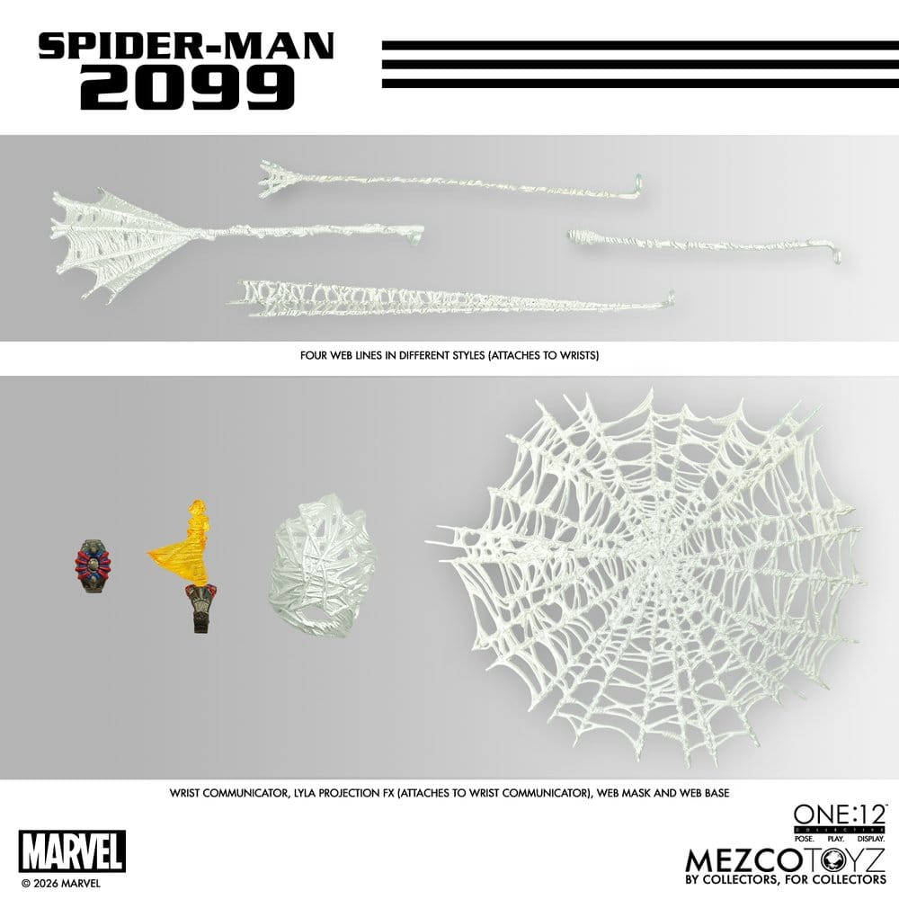 Marvel Comics One:12 Collective Action Figure 1/12 Spider-Man 2099 17 cm [12]