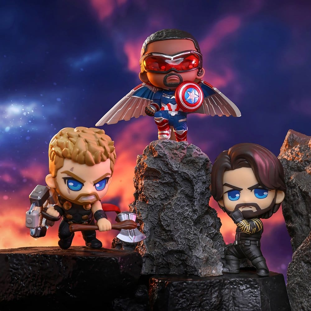 Marvel Cosbi Minifigures 11 cm Avengers: Doomsday Blind Box Display (8) [4]