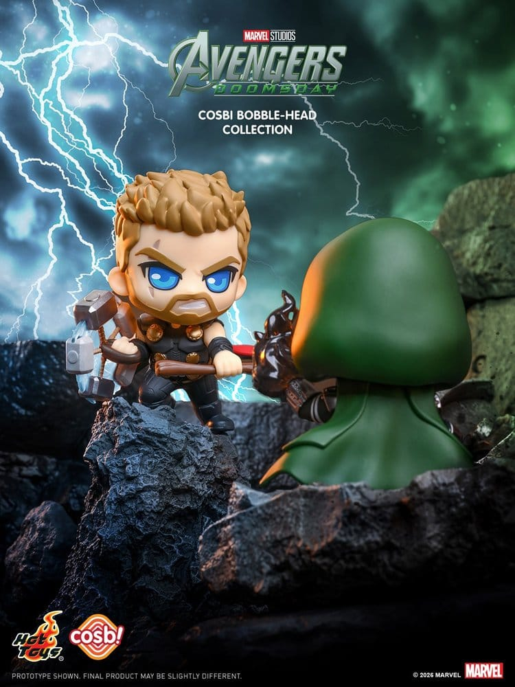 Marvel Cosbi Minifigures 11 cm Avengers: Doomsday Blind Box Display (8) [14]