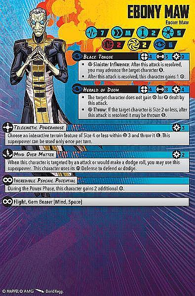 Marvel: Crisis Protocol – Black Dwarf & Ebony Maw [2]