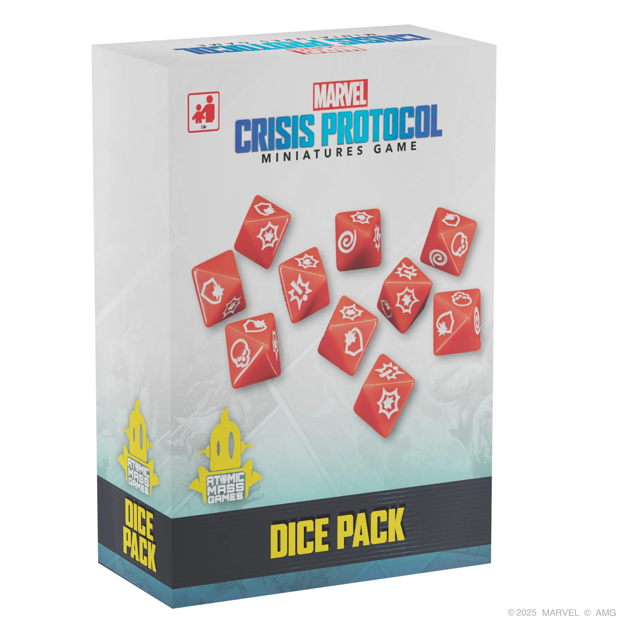 Marvel Crisis Protocol – Dice Pack (10 Zaruri Personalizate) [1]
