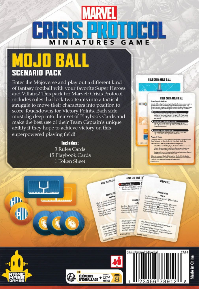 Marvel Crisis Protocol: Mojo Ball Scenario Pack [2]