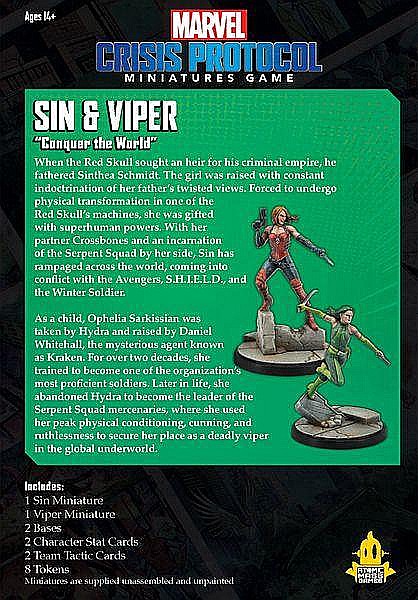 Marvel Crisis Protocol: Sin & Viper [2]