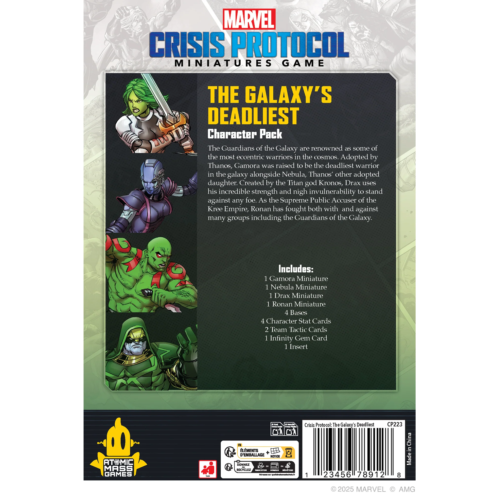 Marvel Crisis Protocol the Galaxys Deadliest Character Pack [2]