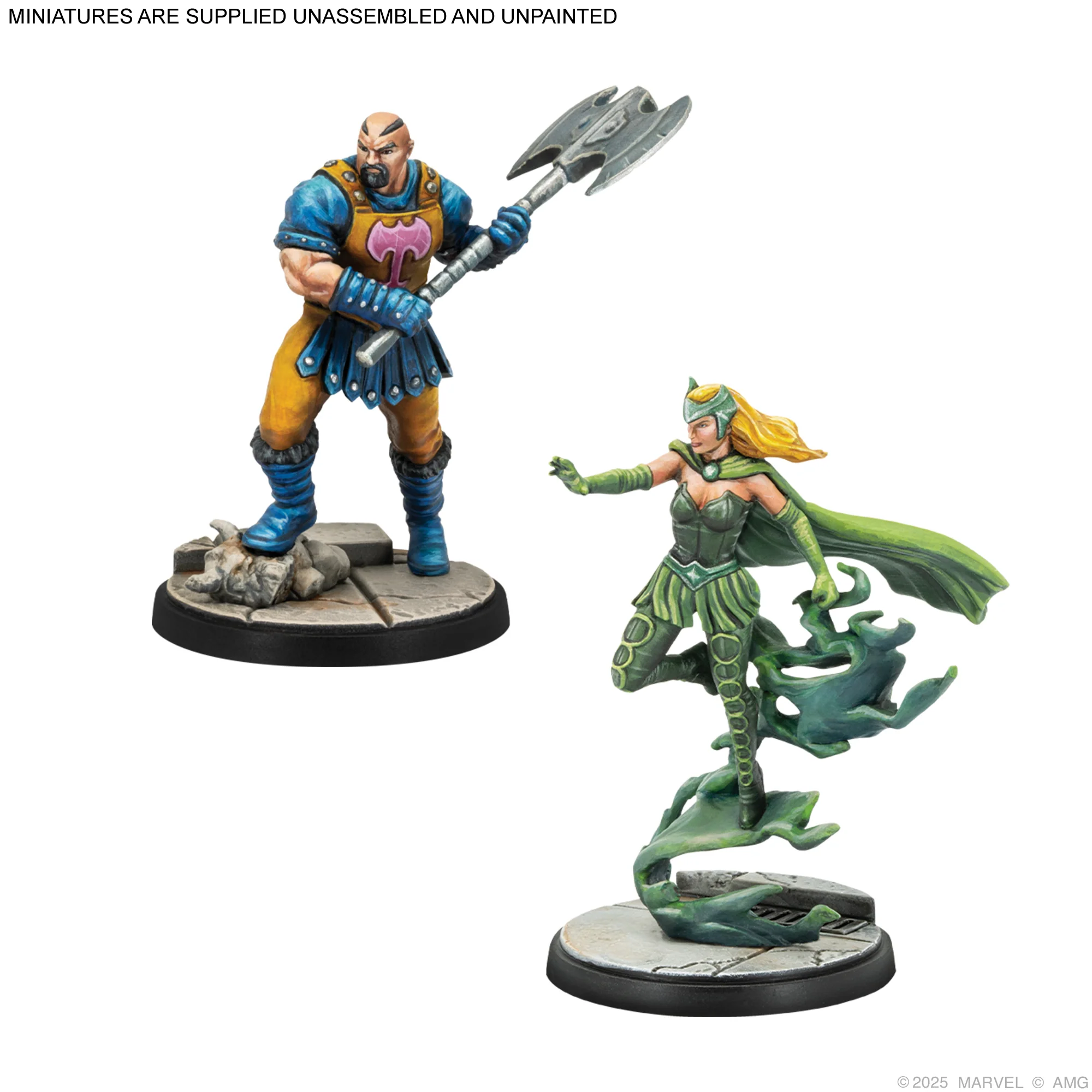 Marvel Crisis Protocol Warriors of Asgard Affiliation Pack [4]