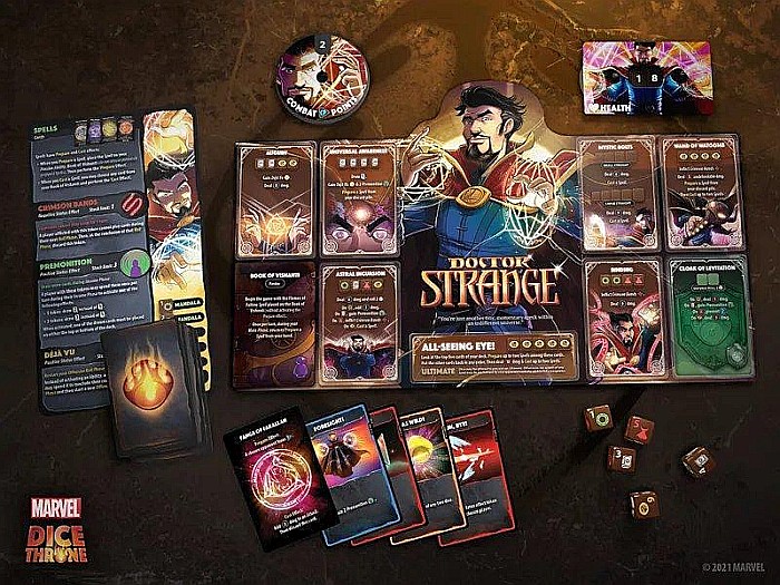 Marvel Dice Throne: Black Widow v. Doctor Strange [3]