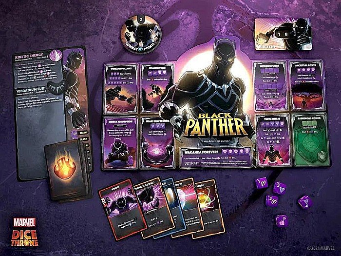 Marvel Dice Throne: Captain Marvel v. Black Panther [2]
