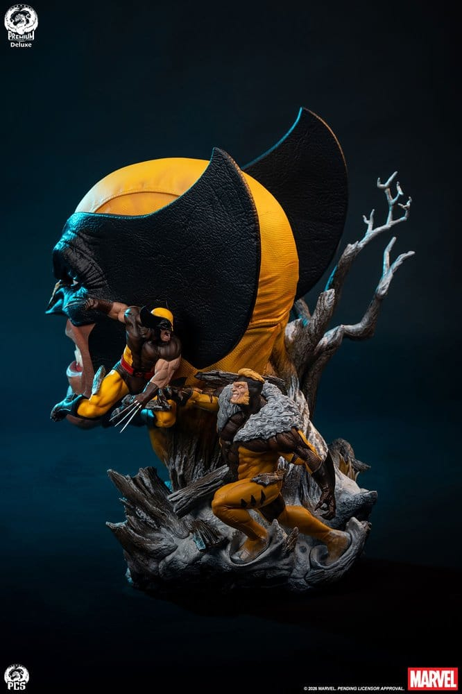 Marvel Fine Art Bust Wolverine Deluxe Edition 48 cm [8]