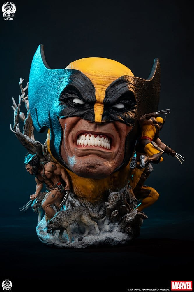 Marvel Fine Art Bust Wolverine Deluxe Edition 48 cm [2]