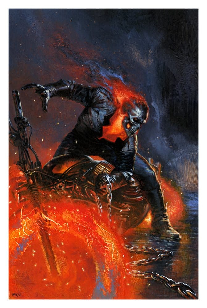 Marvel Fine Art Print Ghost Rider 41 x 61 cm - unframed [5]