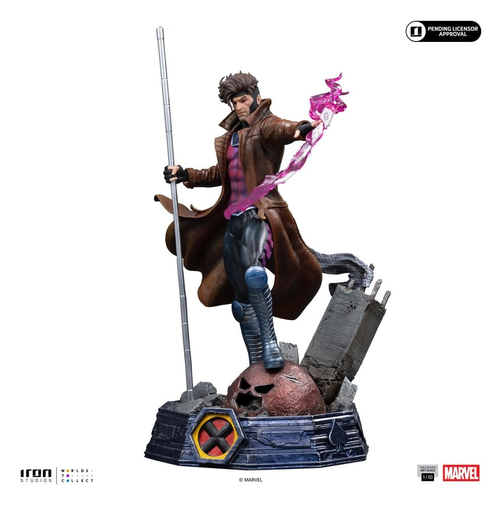 Marvel Gambit Unleashed Art Scale Statue 1/10 Gambit 28 cm [3]